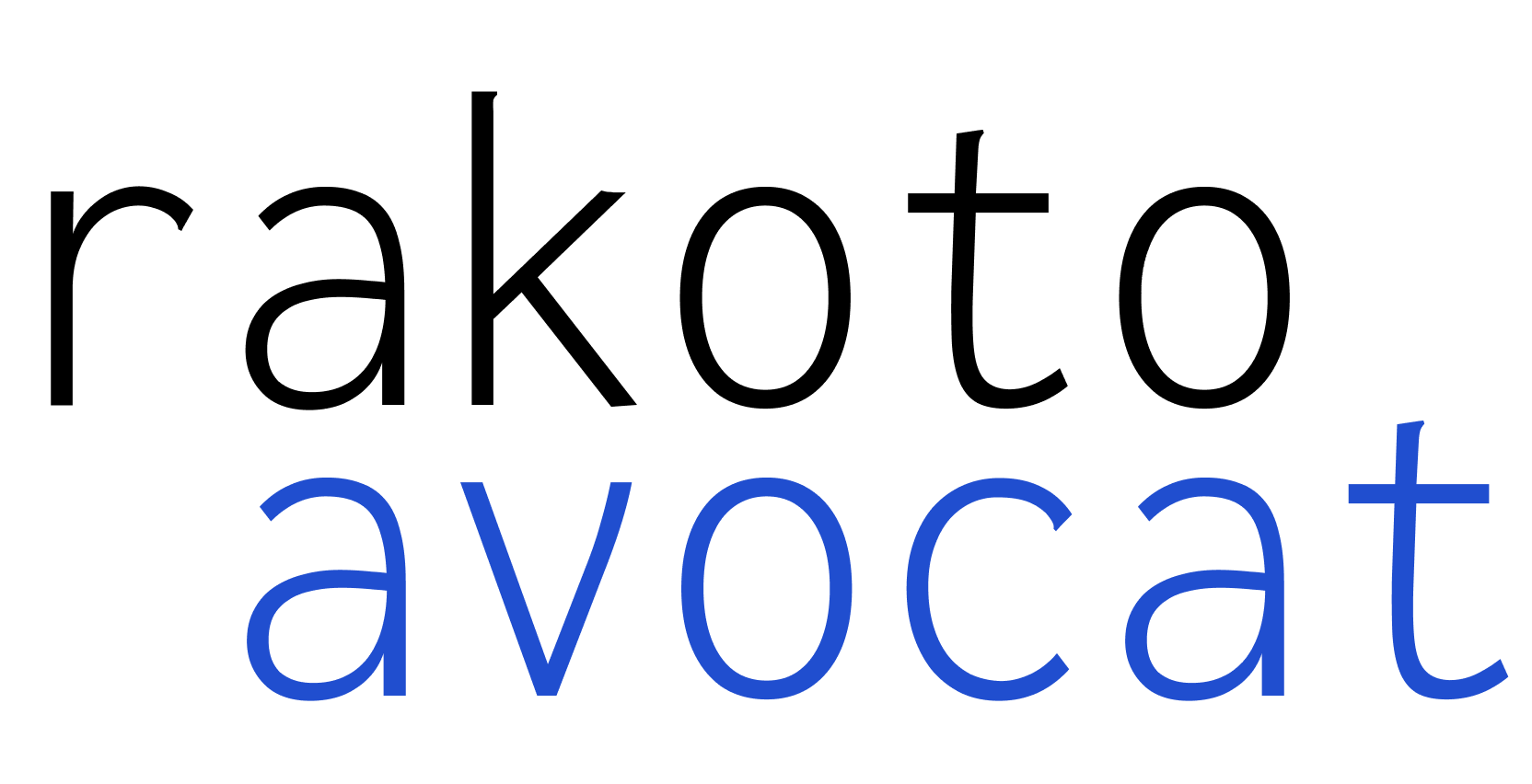 Logo Rakoto Avocat